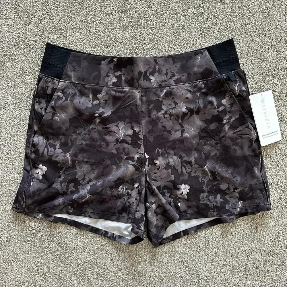 Athleta Brooklyn Printed Shorts Size 14